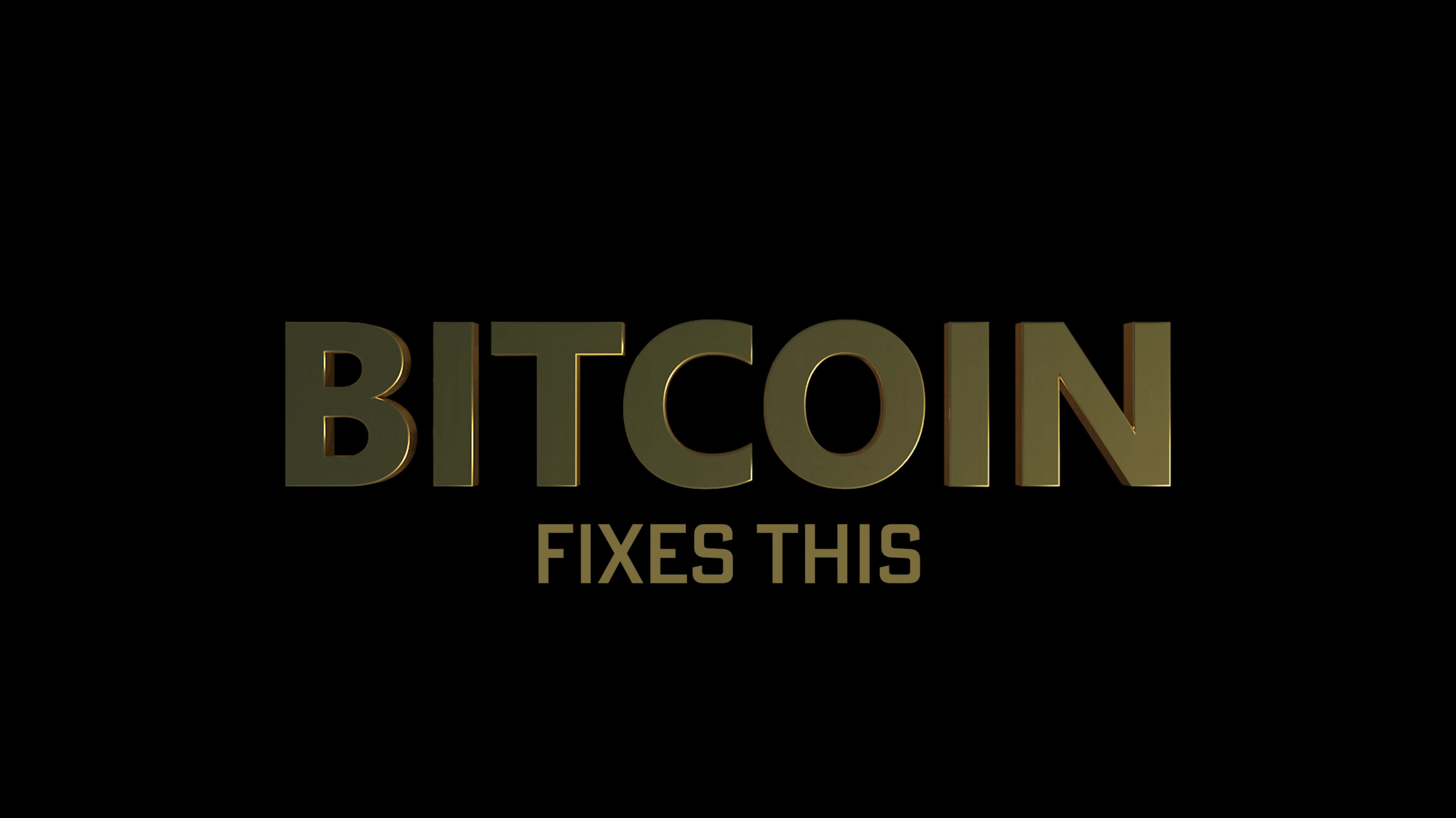 Bitcoin fixes this